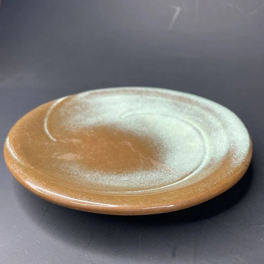 Frankoma Pottery 4E Lazy Bones Plate 5.75
